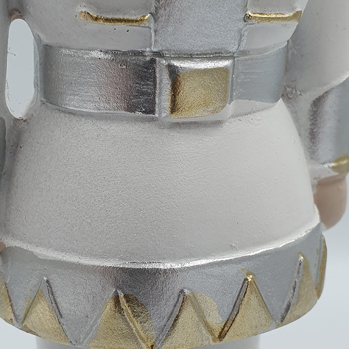 Tinsie diótörő figura 29.5cm fehér